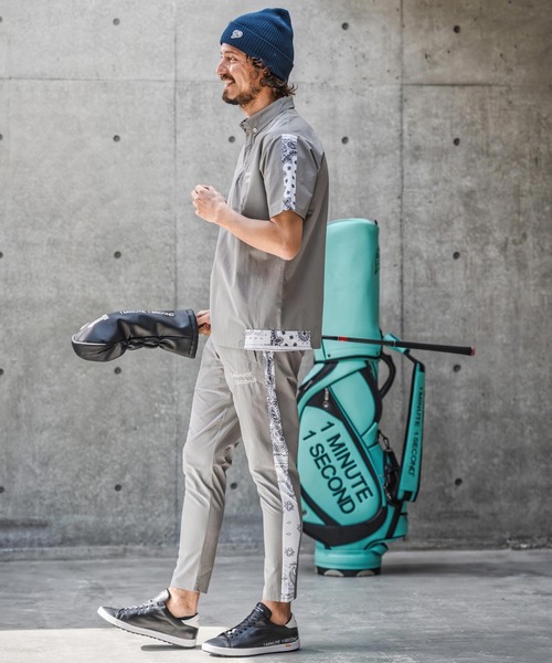 シャツ mhs2559-nylon x knit line polo shirt ポロシャツ(1M26N030) メンズ | 1minute 1second | 08