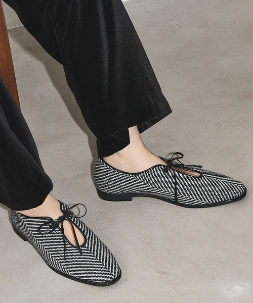 「GRISE」 シューズ 22.5cm ブラック レディース_画像4