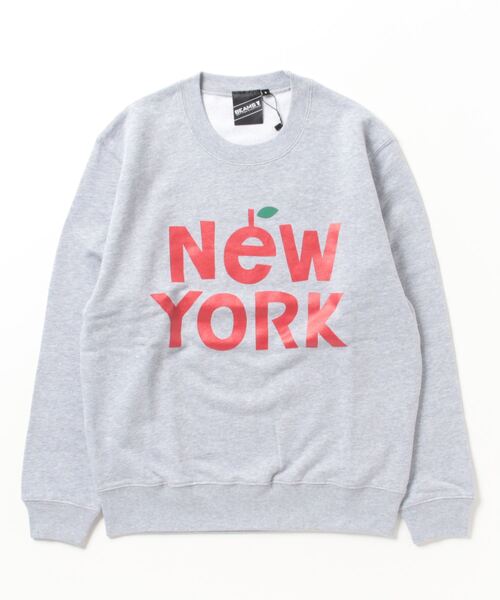 BEAMS T（ビームスT） スウェットカットソー X-LARGE グレー メンズ 