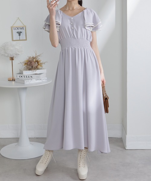 pumpkin port（パンプキンポート） ワンピース バイカラー パイピング