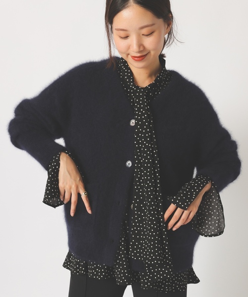 「IENA」 「Torrazzo Donna」長袖ブラウス FREE ブラック レディースの画像