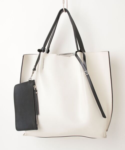 「GIANNI CHIARINI」 ハンドバッグ - ホワイト レディース_画像5