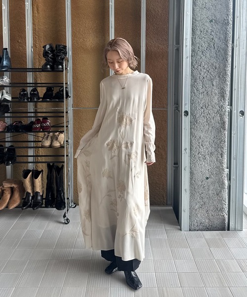 Ameri（アメリ） ドレス 2WAY FLOWER GARDEN DRESS : ZOZOTOWN Yahoo