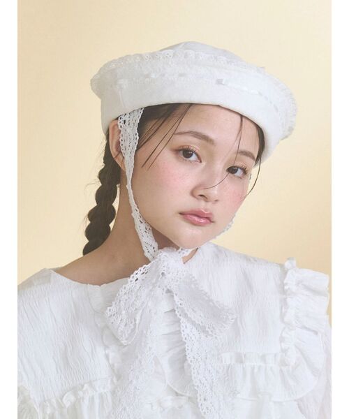 merry jenny（メリージェニー） 帽子 ハット marine lace hat