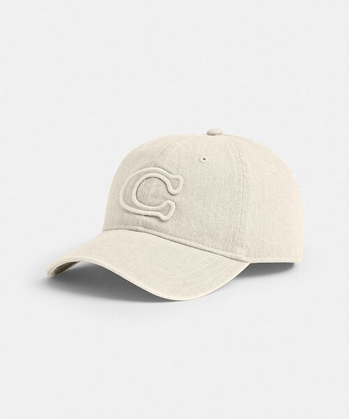 COACH（コーチ） キャップ 帽子 シグネチャー パッチ ベースボール