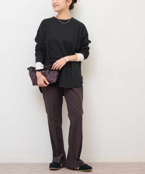「JOURNAL STANDARD relume」 長袖カットソー FREE ホワイト レディース_画像2