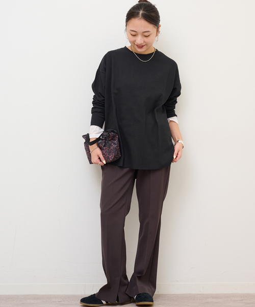 「JOURNAL STANDARD relume」 長袖カットソー FREE ホワイト レディース_画像3