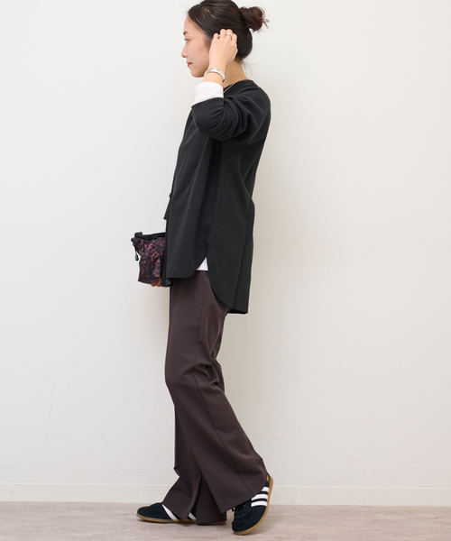 「JOURNAL STANDARD relume」 長袖カットソー FREE ホワイト レディース_画像4