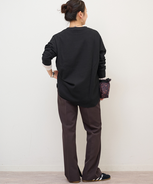 「JOURNAL STANDARD relume」 長袖カットソー FREE ホワイト レディース_画像5
