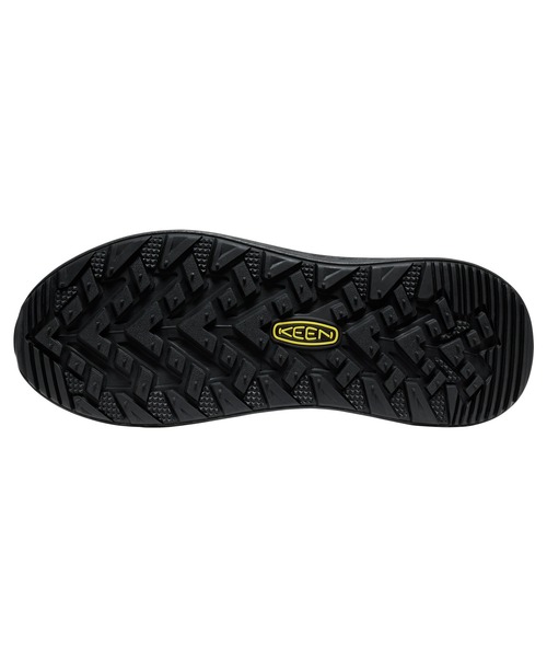 「KEEN」 ローカットスニーカー 27.0cm ブラック×ブラック メンズの画像