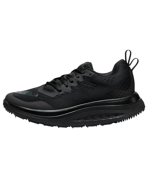 「KEEN」 ローカットスニーカー 27.0cm ブラック×ブラック メンズの画像