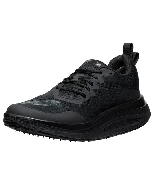 「KEEN」 ローカットスニーカー 27.0cm ブラック×ブラック メンズの画像