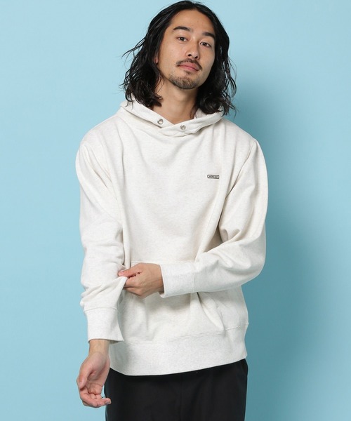 「HEREIAM」 プルオーバーパーカー LARGE ブラック レディース_画像4