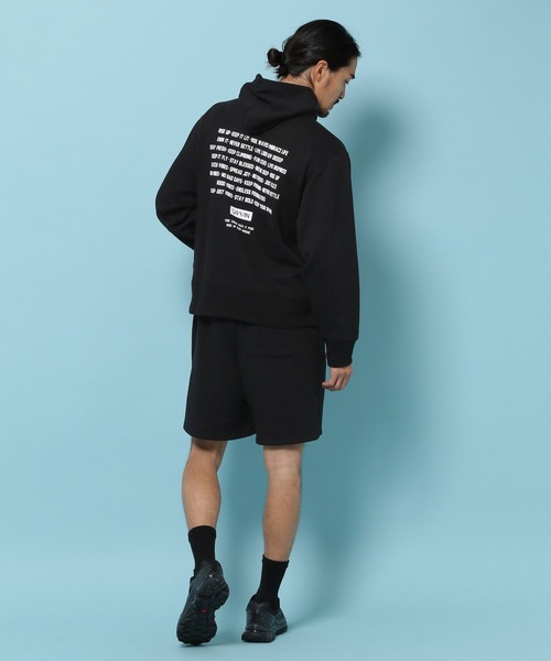 「HEREIAM」 プルオーバーパーカー LARGE ブラック レディース_画像5