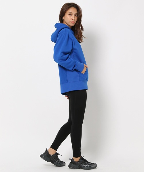 「HEREIAM」 プルオーバーパーカー LARGE ブラック レディース_画像8