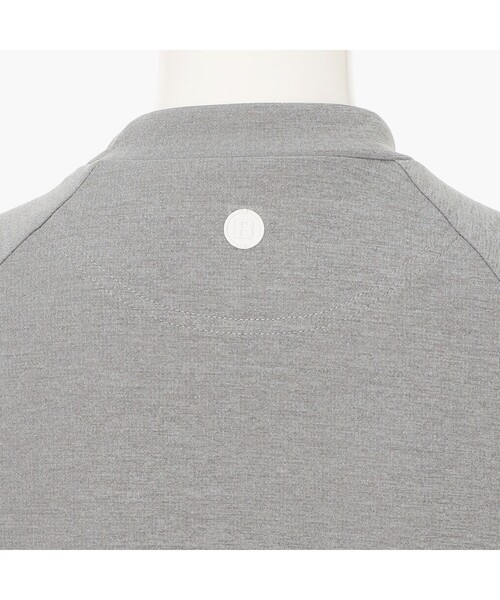 uvカット tシャツ 「BRIEFING GOLF／ブリーフィングゴルフ」WOMEN’S COLLEGE LOGO HIGHNECK RF レディースの画像