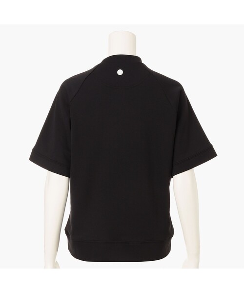 uvカット tシャツ 「BRIEFING GOLF／ブリーフィングゴルフ」WOMEN’S COLLEGE LOGO HIGHNECK RF レディースの画像
