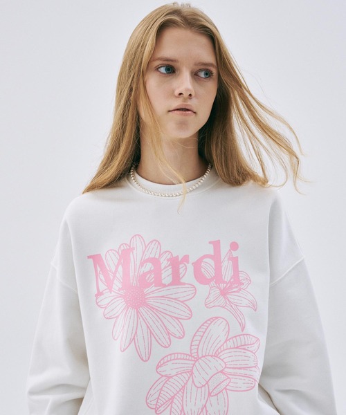 「Mardi Mercredi」 スウェットカットソー FREE ブラック系その他 レディース_画像6