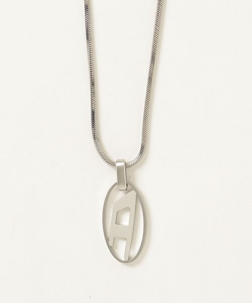 確実正規品 定価27500円 DIESEL ネックレス シルバー DIESEL（ディーゼル） ネックレス FREE シルバー メンズ : ZOZOTOWN