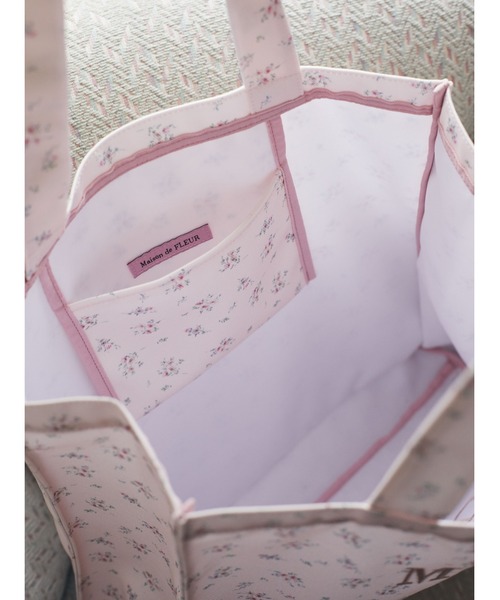 「Maison de FLEUR」 トートバッグ FREE オレンジ レディース_画像6
