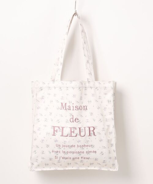 「Maison de FLEUR」 トートバッグ FREE オレンジ レディース_画像9