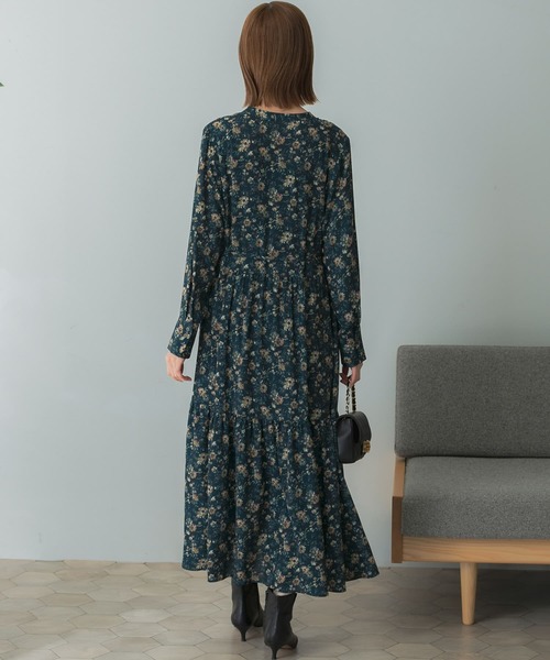 「URBAN RESEARCH ROSSO」 長袖ワンピース FREE グリーン レディース_画像10