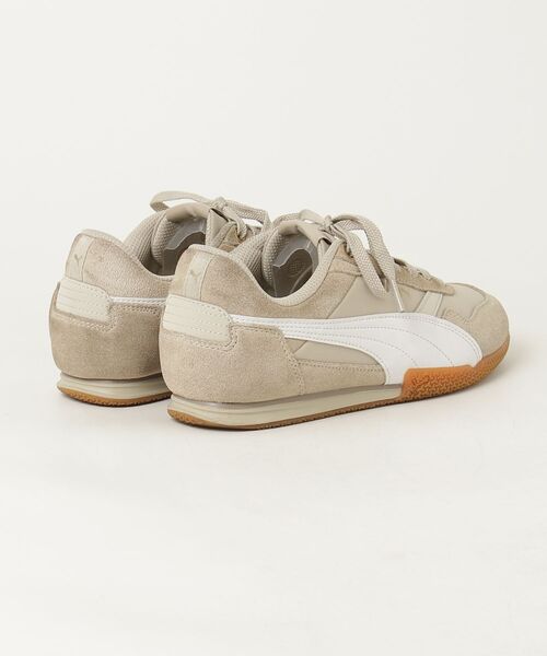 「PUMA」 ローカットスニーカー 24.5cm ベージュ レディース_画像2