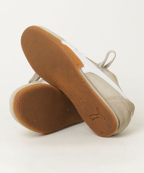 「PUMA」 ローカットスニーカー 24.5cm ベージュ レディース_画像3