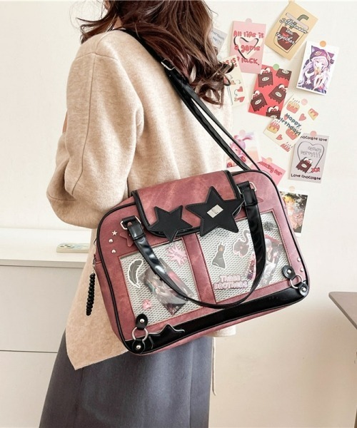 gossip!ロサンゼルス ショルダーバッグ バッグ 「Y2Kガーリー」レトロ