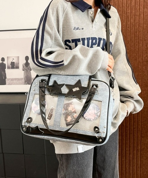 gossip!ロサンゼルス ショルダーバッグ バッグ 「Y2Kガーリー」レトロ