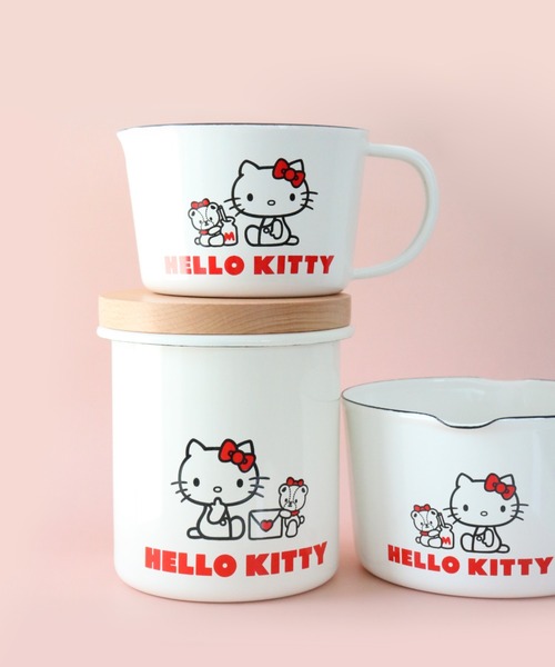 sanrio（サンリオ） キッチン ハローキティ＆タイニーチャム ホーロー