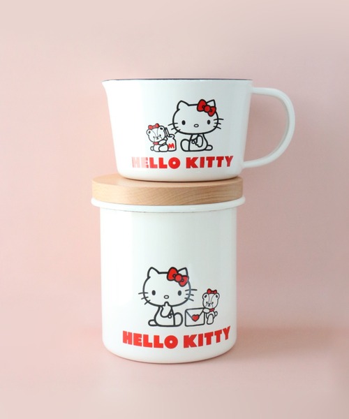 sanrio（サンリオ） キッチン ハローキティ＆タイニーチャム ホーロー