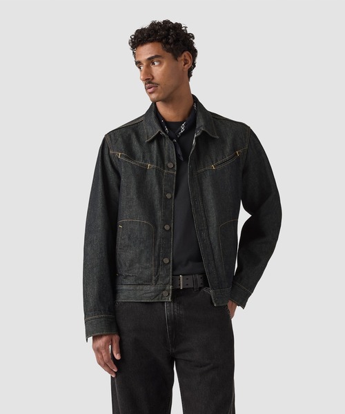 Levi's インディゴ デニムジャケット M Levi's（リーバイス） デニムジャケット M インディゴブルー メンズ