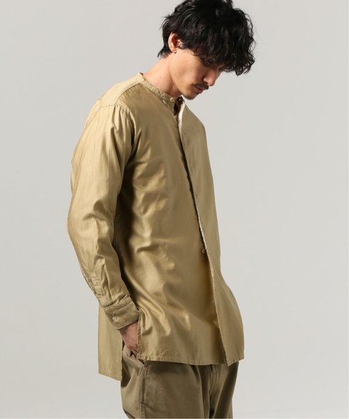 「JOURNAL STANDARD J.S HOMESTEAD」 長袖シャツ MEDIUM ブラウン メンズ_画像3