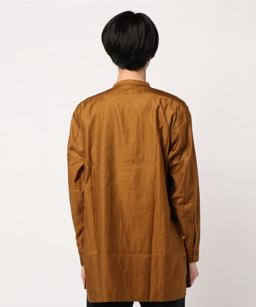「JOURNAL STANDARD J.S HOMESTEAD」 長袖シャツ MEDIUM ブラウン メンズ_画像6