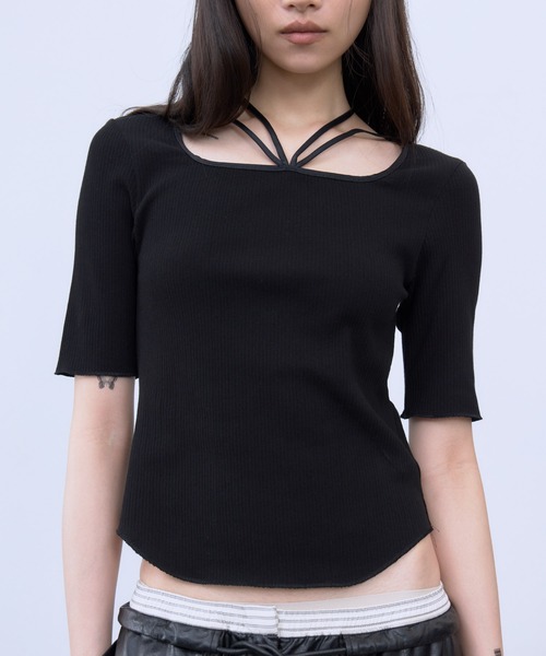 THINGS THAT MATTER（シングス ザット マター） tシャツ CHOKER STRAP 