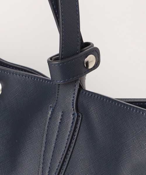 「BEAMS HEART」 トートバッグ ONE SIZE ネイビー メンズ_画像6