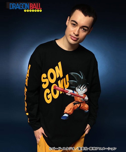 tシャツ 「ドラゴンボール」「ドラゴンボールZ」長袖 Tシャツ メンズ