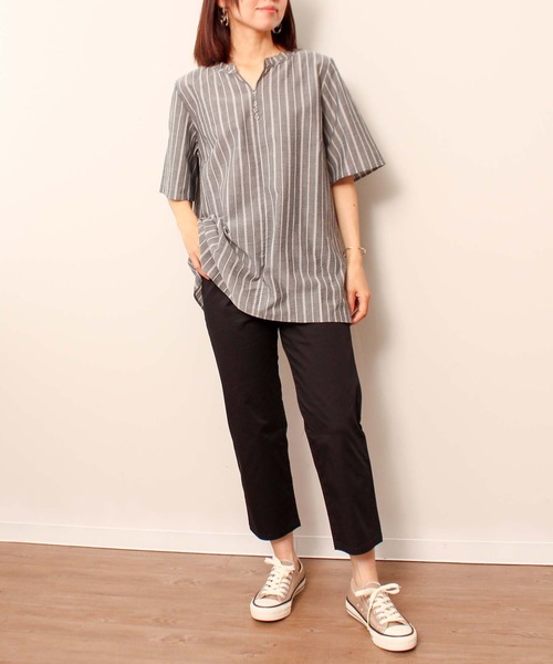「MB mint breeze」 パンツ LL キャメル レディース_画像4