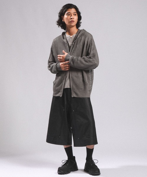 RAGEBLUE（レイジブルー） パーカー LOOSE MESH ZIP-UP HOODIE/ルーズ