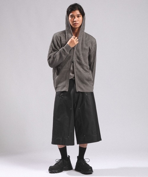 RAGEBLUE（レイジブルー） パーカー LOOSE MESH ZIP-UP HOODIE/ルーズ