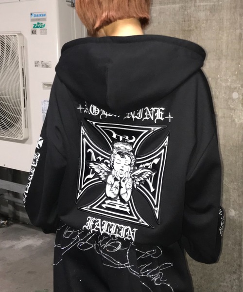 A'gem 9（エージェムナイン） パーカー A'GEM/9 × .kom 「A'GEM/9/エー
