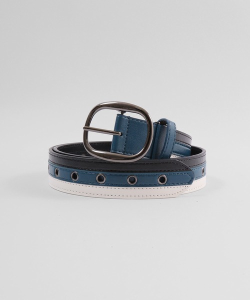 【関税込み】Blumarine ピンク ロゴ ベルト Blumarine logo-buckle belt | REVERSIBLE
