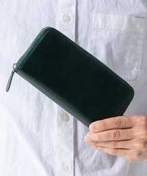MURA（ムラ） 長財布 財布 イタリアンレザー YKKラウンドファスナー