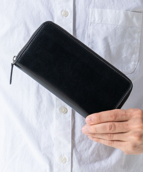 MURA（ムラ） 財布 イタリアンレザー YKKラウンドファスナー