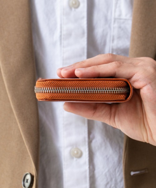 MURA（ムラ） 財布 イタリアンレザー YKKラウンドファスナー