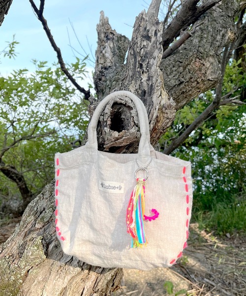 トートバッグ Lubie+9 麻MINI トートバッグ レディース | THE MILES | 01