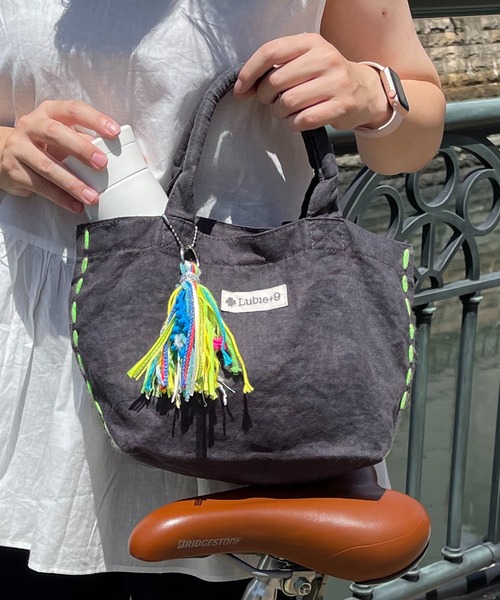 トートバッグ Lubie+9 麻MINI トートバッグ レディース | THE MILES | 06