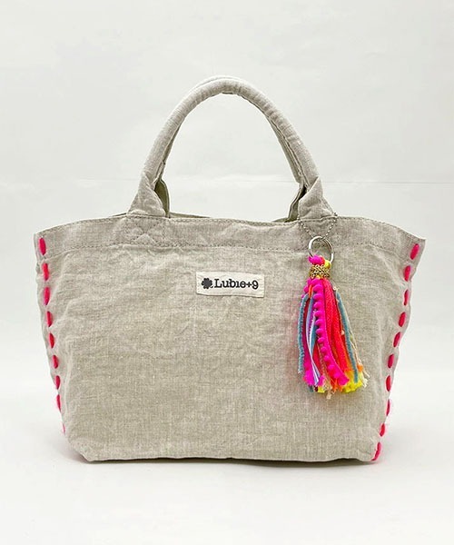 トートバッグ Lubie+9 麻MINI トートバッグ レディース | THE MILES | 25