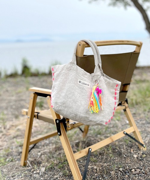 トートバッグ Lubie+9 麻MINI トートバッグ レディース | THE MILES | 10